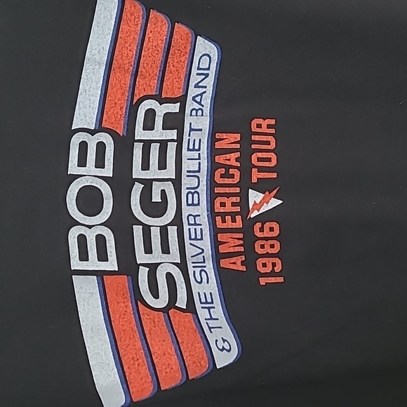Vintage '86 Bob Seger and The Silver Bullet Band T - Picture 3 of 9